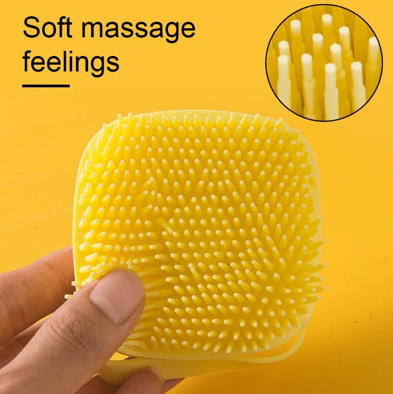 Soft Dog Brush Pet Shampoo Massager Bath Bathroom Puppycat Washing Grooming Shower Brush