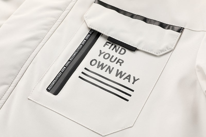 2022 Autumn And Winter New Men'S Fashionable Windbreaker Jacket Casual Outdoor Sports Zipper Jacket