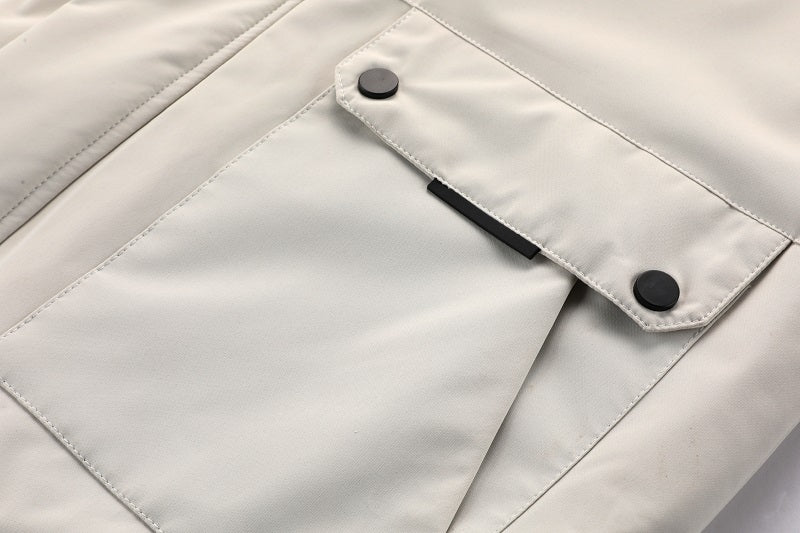 2022 Autumn And Winter New Men'S Fashionable Windbreaker Jacket Casual Outdoor Sports Zipper Jacket