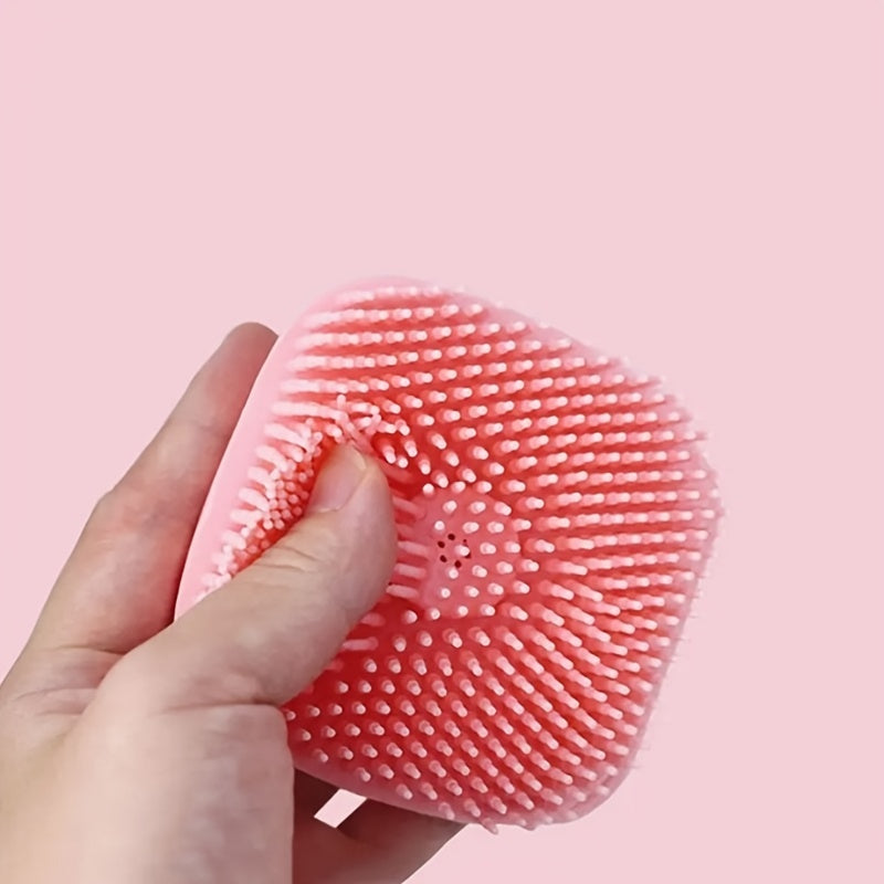 Soft Dog Brush Pet Shampoo Massager Bath Bathroom Puppycat Washing Grooming Shower Brush