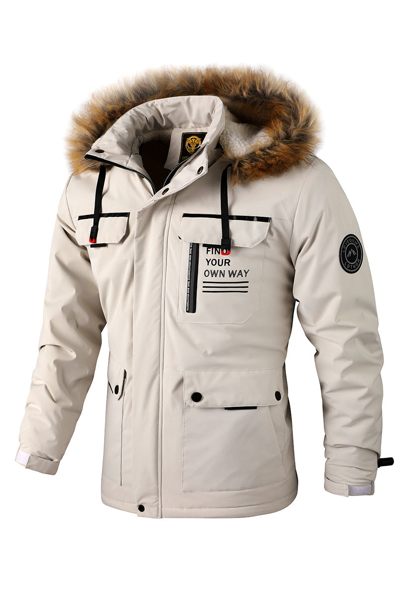 2022 Autumn And Winter New Men'S Fashionable Windbreaker Jacket Casual Outdoor Sports Zipper Jacket