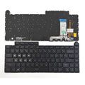 Neu für asus rog strix g16 g614 g614j g614ju g614jv g614jz/rog strix narbe 16 g634 g634j g634jy laptop tastatur us rgb hintergrund beleuchtet