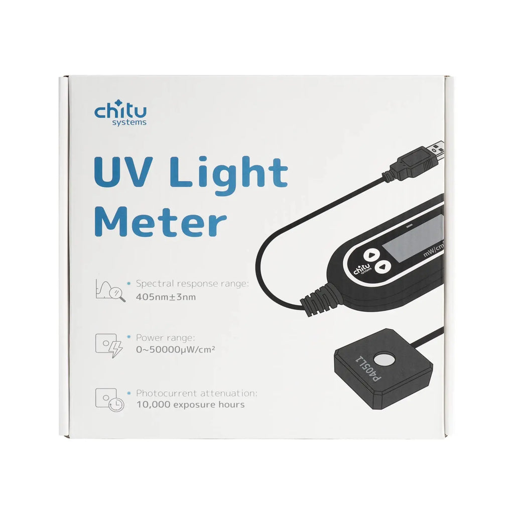 UV-Lichtmessgerät, digitales Display für 405 nm Standard-Photopolymer-LCD/DLP/SLA-Harz-3D-Drucker