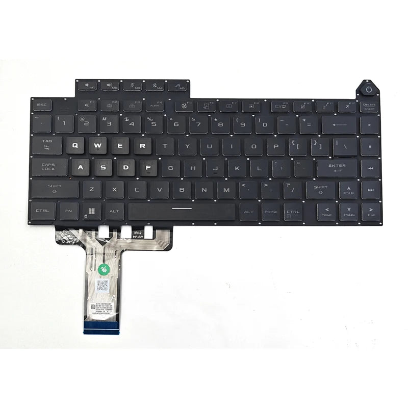 Neu für asus rog strix g16 g614 g614j g614ju g614jv g614jz/rog strix narbe 16 g634 g634j g634jy laptop tastatur us rgb hintergrund beleuchtet