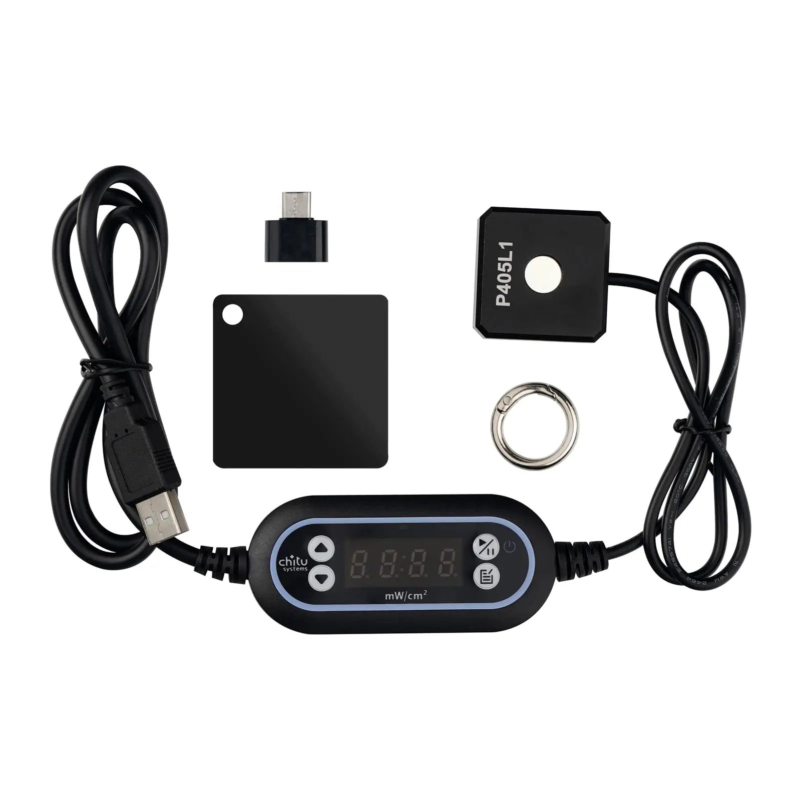 UV-Lichtmessgerät, digitales Display für 405 nm Standard-Photopolymer-LCD/DLP/SLA-Harz-3D-Drucker