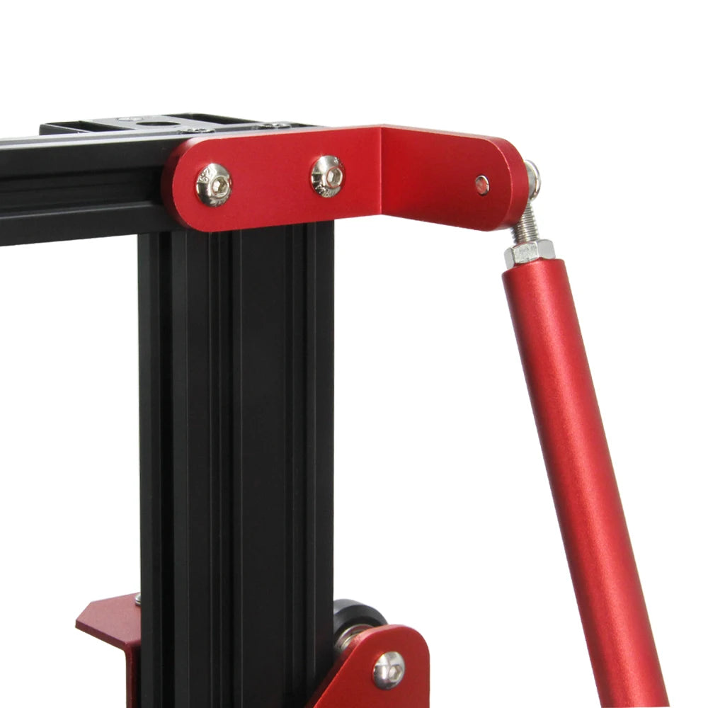 Rotes Stützstangen-Set nur für CR-10S Pro/CR-10S Pro V2 3D-Drucker, DIY-Upgrade 3D-Drucker-Versorgungsteile für Creality 3D-Drucker