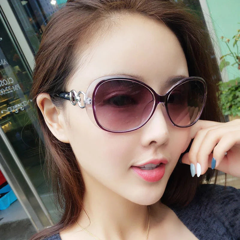 Klassische hochwertige quadratische Sonnenbrille weibliche Markendesigner Retro Luftfahrt weibliche Damen Sonnenbrille weibliche Oculos