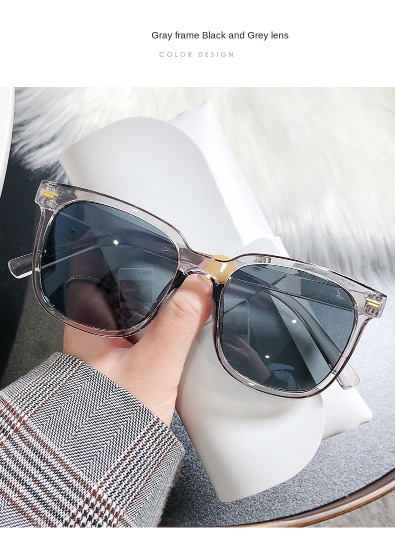 Sommer Quadratische Sonnenbrille für Dame Mode Trendy Stil Sonnenbrille Vintage Shades Brille UV400 Schutz Streetwear Brillen