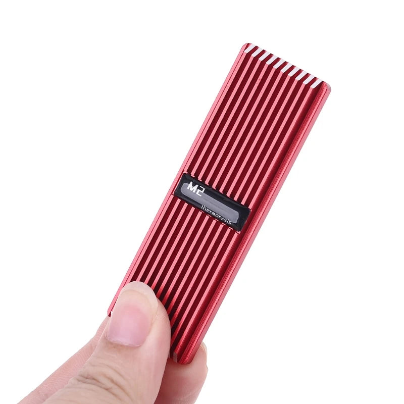 M.2 SSD NVMe Kühlkörper kühlkörper M2 2280 SSD Festplatte Aluminium Kühlkörper mit Thermal-Pad für PCIe SATA m2 ssd PC thermische radiat