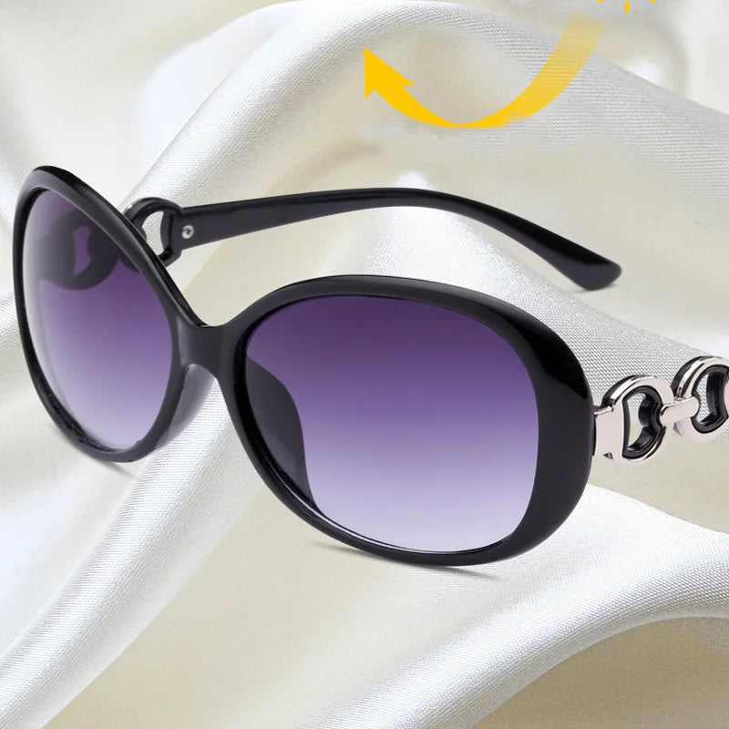 Klassische hochwertige quadratische Sonnenbrille weibliche Markendesigner Retro Luftfahrt weibliche Damen Sonnenbrille weibliche Oculos