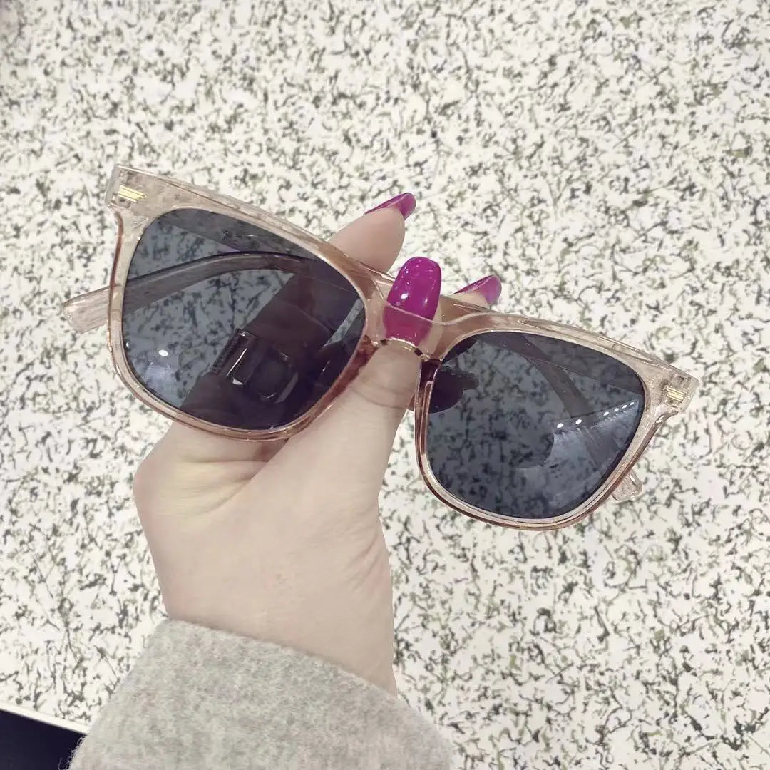 Sommer Quadratische Sonnenbrille für Dame Mode Trendy Stil Sonnenbrille Vintage Shades Brille UV400 Schutz Streetwear Brillen