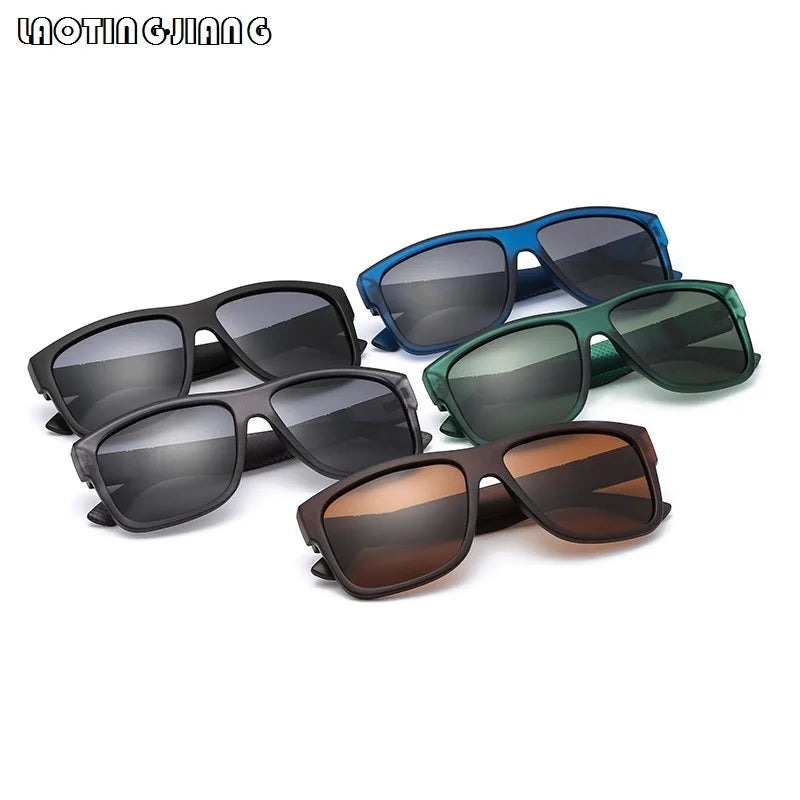 Klassischen Quadratischen Vintage Sonnenbrille Männer Polarisierte Gläser Frauen Retro Fahren Sonnenbrille Mann Luxus Angeln Brillen Oculos Gafas