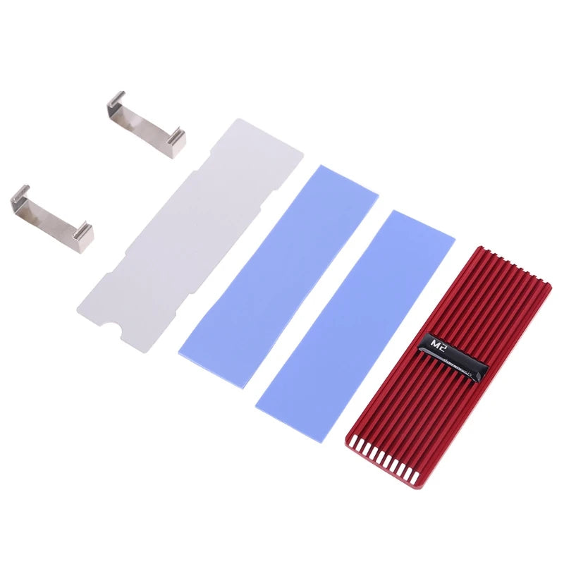 M.2 SSD NVMe Kühlkörper kühlkörper M2 2280 SSD Festplatte Aluminium Kühlkörper mit Thermal-Pad für PCIe SATA m2 ssd PC thermische radiat
