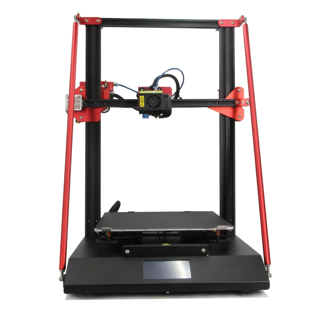 Rotes Stützstangen-Set nur für CR-10S Pro/CR-10S Pro V2 3D-Drucker, DIY-Upgrade 3D-Drucker-Versorgungsteile für Creality 3D-Drucker