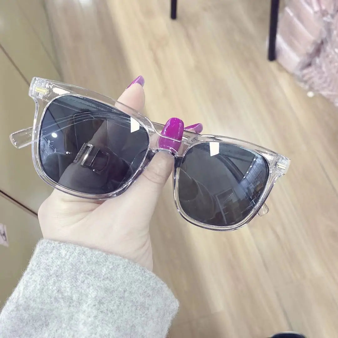Sommer Quadratische Sonnenbrille für Dame Mode Trendy Stil Sonnenbrille Vintage Shades Brille UV400 Schutz Streetwear Brillen