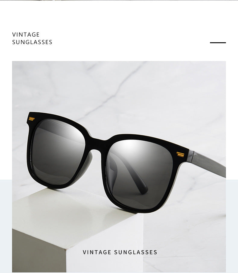 Sommer Quadratische Sonnenbrille für Dame Mode Trendy Stil Sonnenbrille Vintage Shades Brille UV400 Schutz Streetwear Brillen