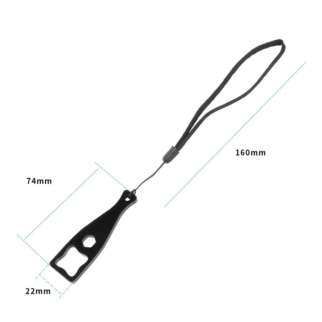 CNC-Aluminium-Drei-Wege-Schwenkarm-Montageadapter für GOPRO Hero 13 12 11 10 Session Yi SJcam EKEN Sony DJI Action Kamerastativ