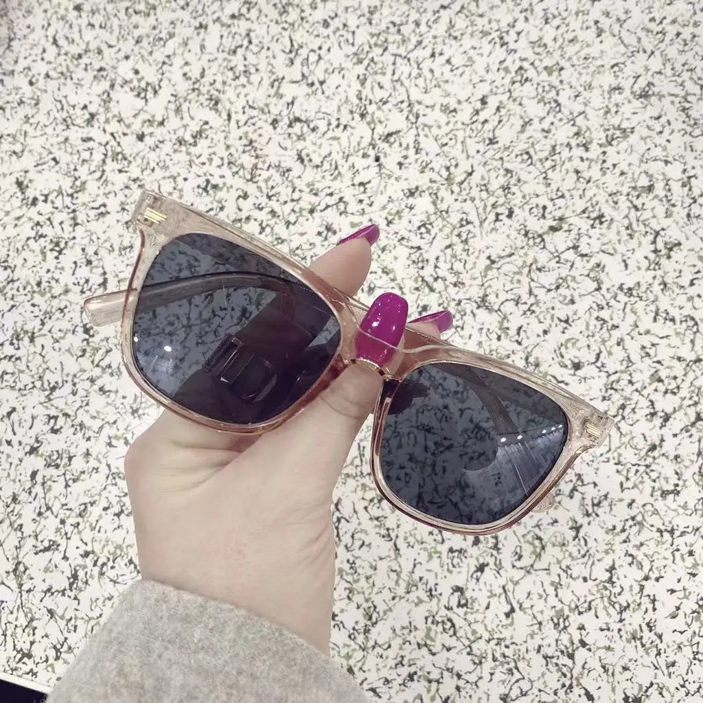 Sommer Quadratische Sonnenbrille für Dame Mode Trendy Stil Sonnenbrille Vintage Shades Brille UV400 Schutz Streetwear Brillen