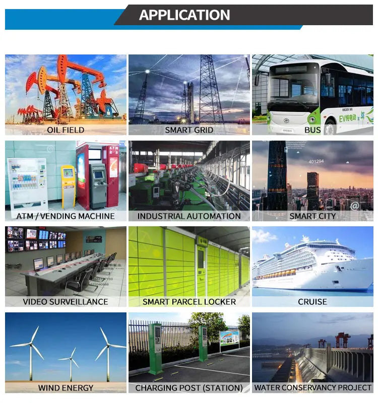 Qixiang Din Rail Industrial Wireless 4g Celullar Router mit Dual-SIM-Kartens teck platz rs232 rs485 für iot m2m Anwendung