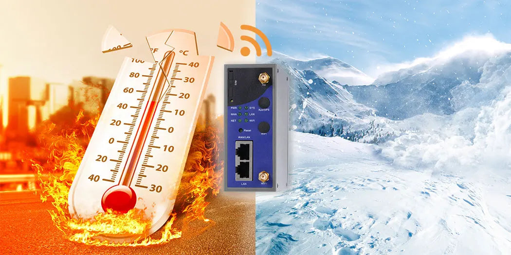 Qixiang Din Rail Industrial Wireless 4g Celullar Router mit Dual-SIM-Kartens teck platz rs232 rs485 für iot m2m Anwendung