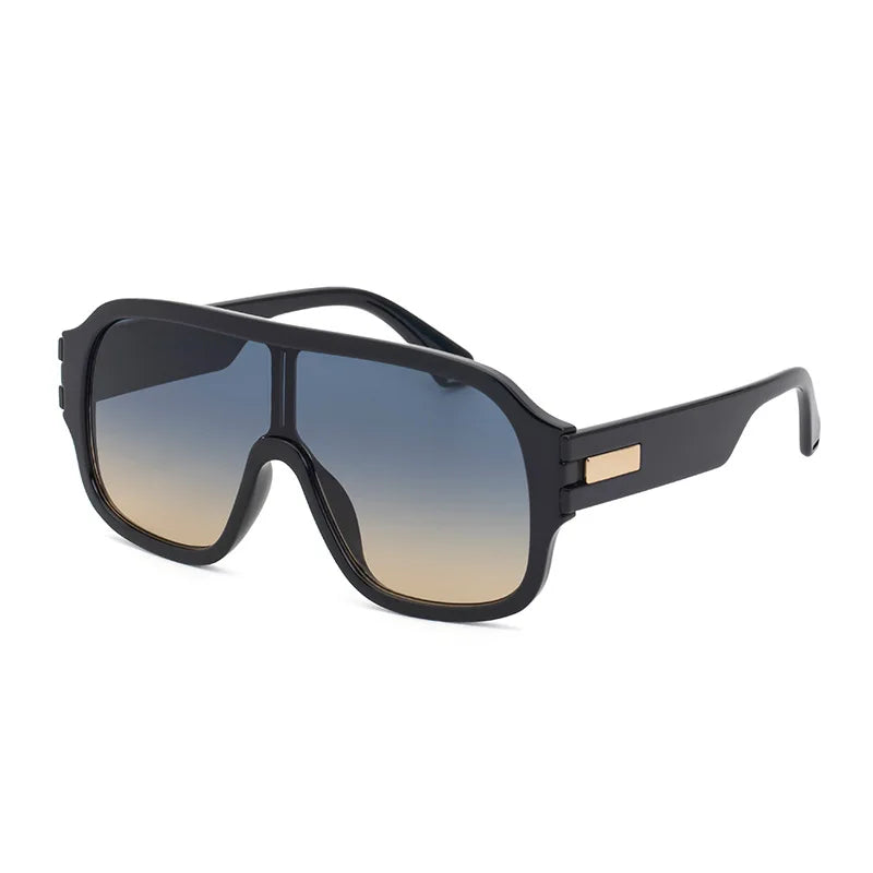 Vintage Marke Luxus Designer Mode Übergroßen Quadratischen Sonnenbrille Männer Frauen Klassische Großen Rahmen Fahren Sonnenbrille Für Männliche UV400
