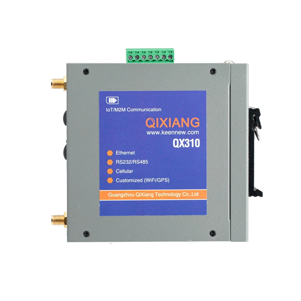 Qixiang Din Rail Industrial Wireless 4g Celullar Router mit Dual-SIM-Kartens teck platz rs232 rs485 für iot m2m Anwendung