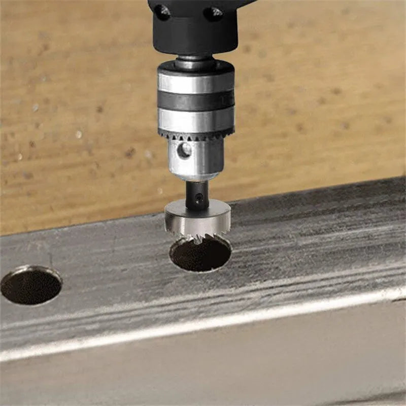 12 Stück! 15–50 mm HSS-Bohrer-Set, Lochsäge, Lochsäge, Bohrset, Handwerkzeug für Holz, Edelstahl, Metalllegierung, Schneiden
