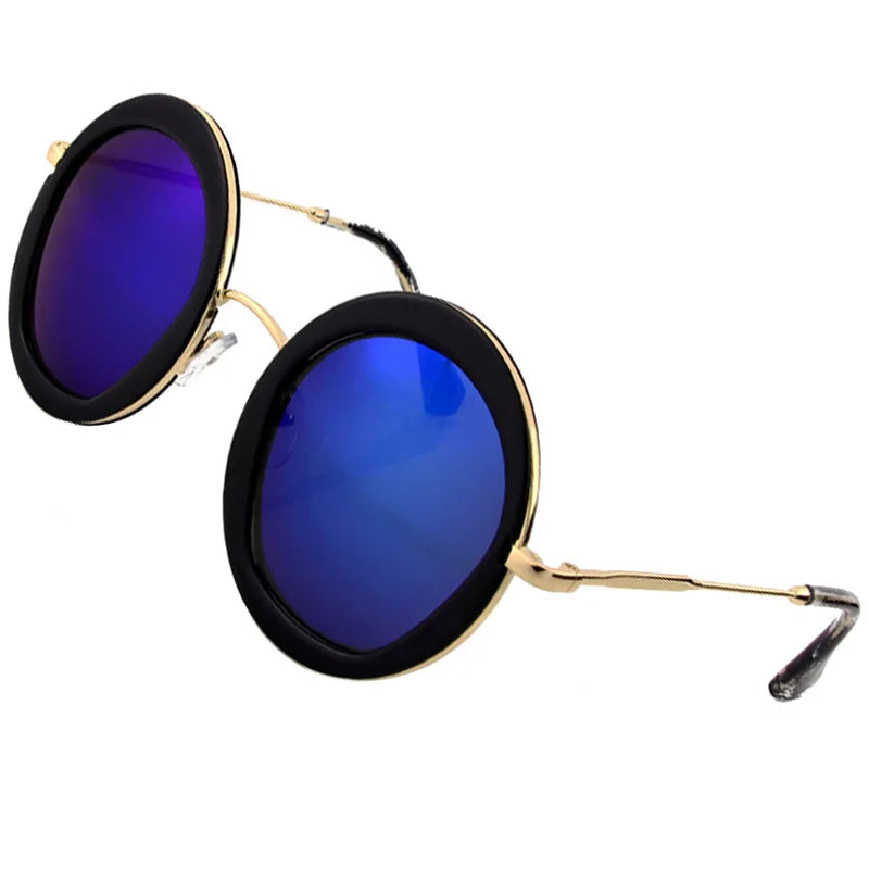 Sonnenbrille Frauen Luxus Marke Mode Designer Vintage Runde Sonnenbrille für Damen Retro Sonnenbrille UV400