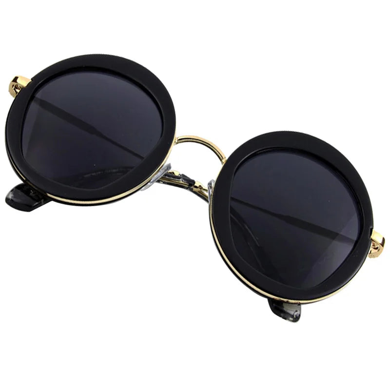 Sonnenbrille Frauen Luxus Marke Mode Designer Vintage Runde Sonnenbrille für Damen Retro Sonnenbrille UV400