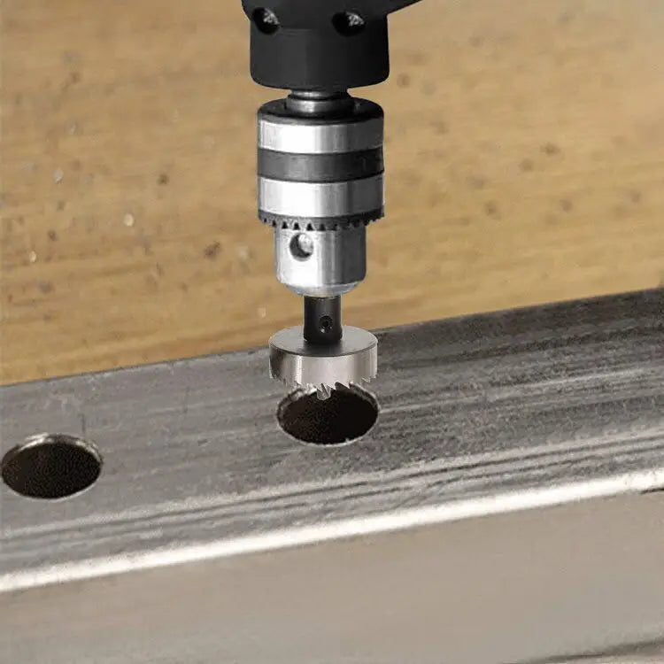 12 Stück! 15–50 mm HSS-Bohrer-Set, Lochsäge, Lochsäge, Bohrset, Handwerkzeug für Holz, Edelstahl, Metalllegierung, Schneiden
