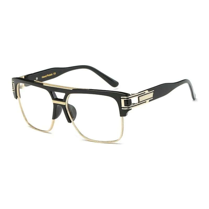 Klassische Luxus Männer Sonnenbrille Glamour Mode Marke Sonnenbrille Für Frauen Gespiegelt Retro Vintage Platz Designer Shades