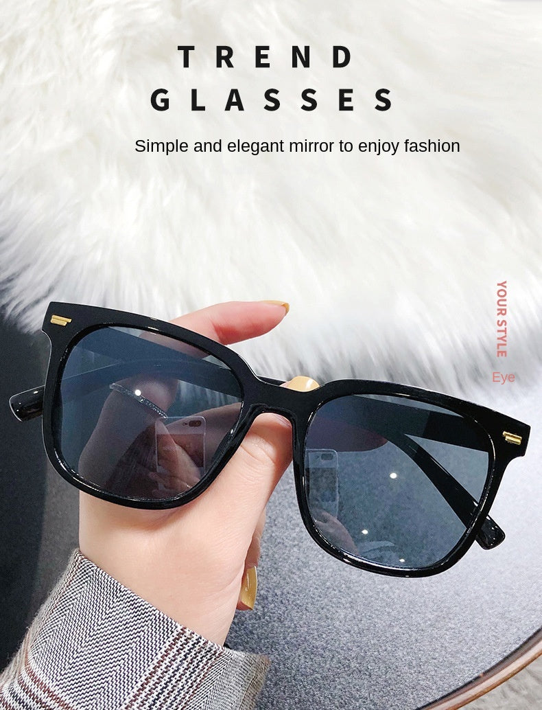 Sommer Quadratische Sonnenbrille für Dame Mode Trendy Stil Sonnenbrille Vintage Shades Brille UV400 Schutz Streetwear Brillen