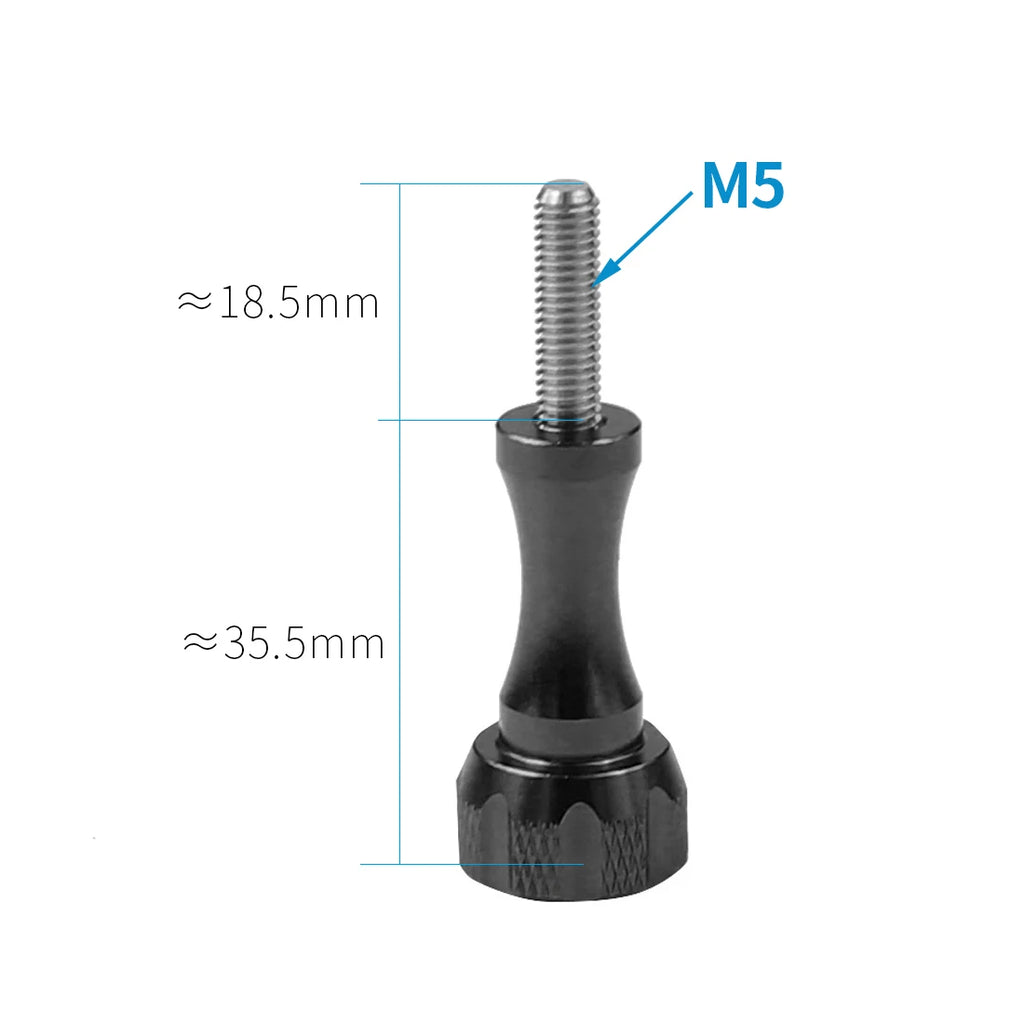 CNC-Aluminium-Drei-Wege-Schwenkarm-Montageadapter für GOPRO Hero 13 12 11 10 Session Yi SJcam EKEN Sony DJI Action Kamerastativ