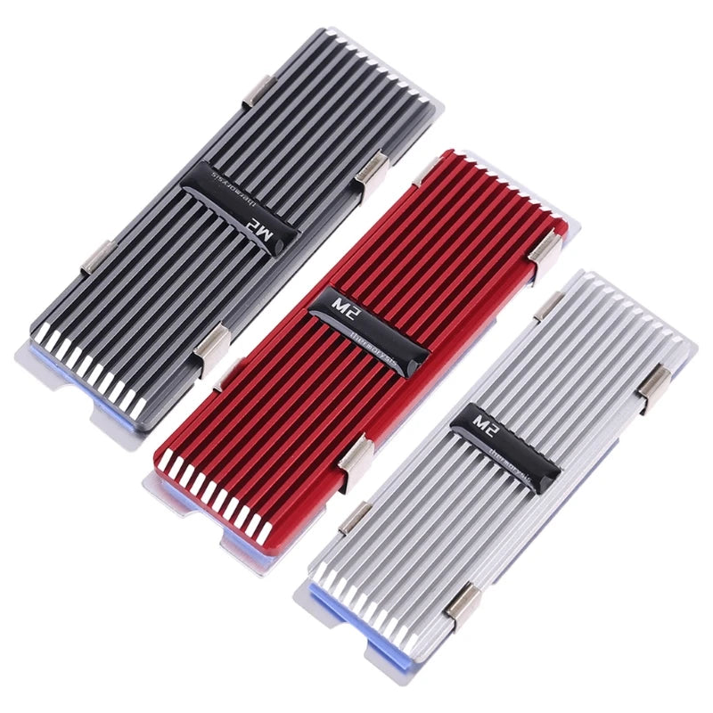 M.2 SSD NVMe Kühlkörper kühlkörper M2 2280 SSD Festplatte Aluminium Kühlkörper mit Thermal-Pad für PCIe SATA m2 ssd PC thermische radiat