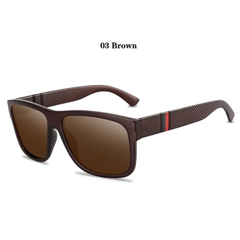 Klassischen Quadratischen Vintage Sonnenbrille Männer Polarisierte Gläser Frauen Retro Fahren Sonnenbrille Mann Luxus Angeln Brillen Oculos Gafas