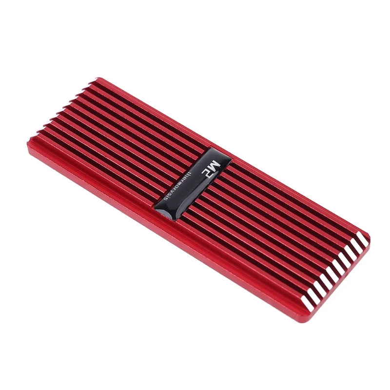 M.2 SSD NVMe Kühlkörper kühlkörper M2 2280 SSD Festplatte Aluminium Kühlkörper mit Thermal-Pad für PCIe SATA m2 ssd PC thermische radiat