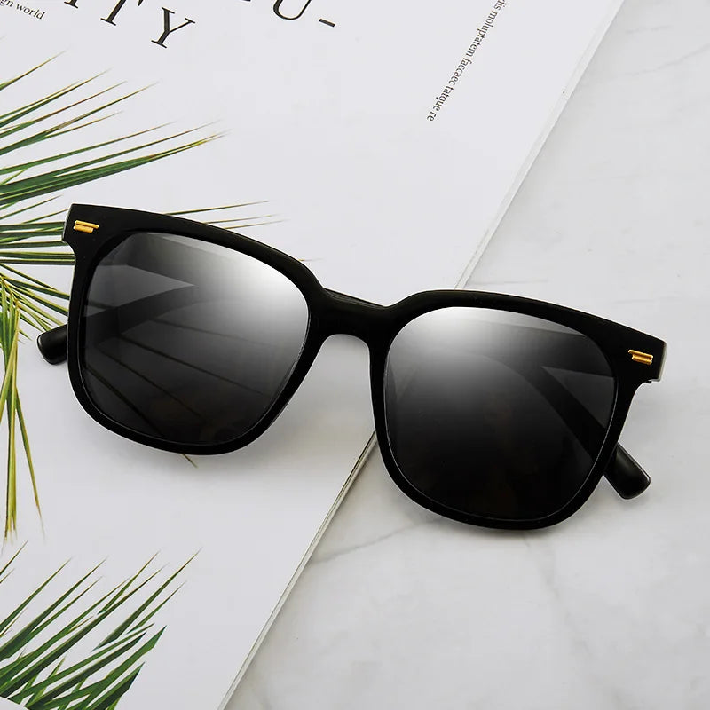 Sommer Quadratische Sonnenbrille für Dame Mode Trendy Stil Sonnenbrille Vintage Shades Brille UV400 Schutz Streetwear Brillen