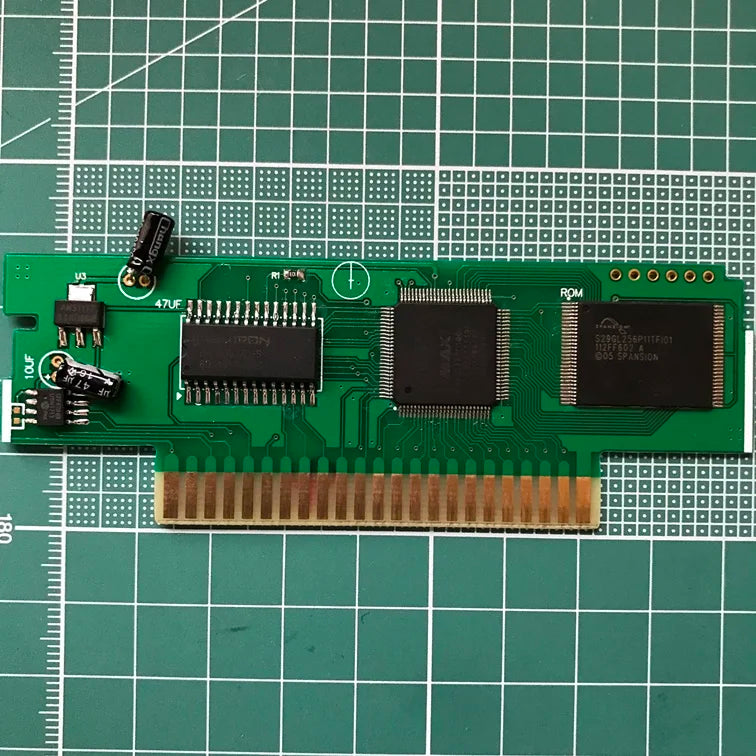 Ein Link zum Standardmäßigen Frankreichsprachigen 16-Bit-Spielkassette für die Pal-Konsole