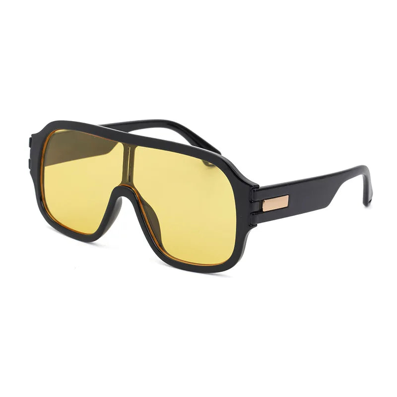 Vintage Marke Luxus Designer Mode Übergroßen Quadratischen Sonnenbrille Männer Frauen Klassische Großen Rahmen Fahren Sonnenbrille Für Männliche UV400