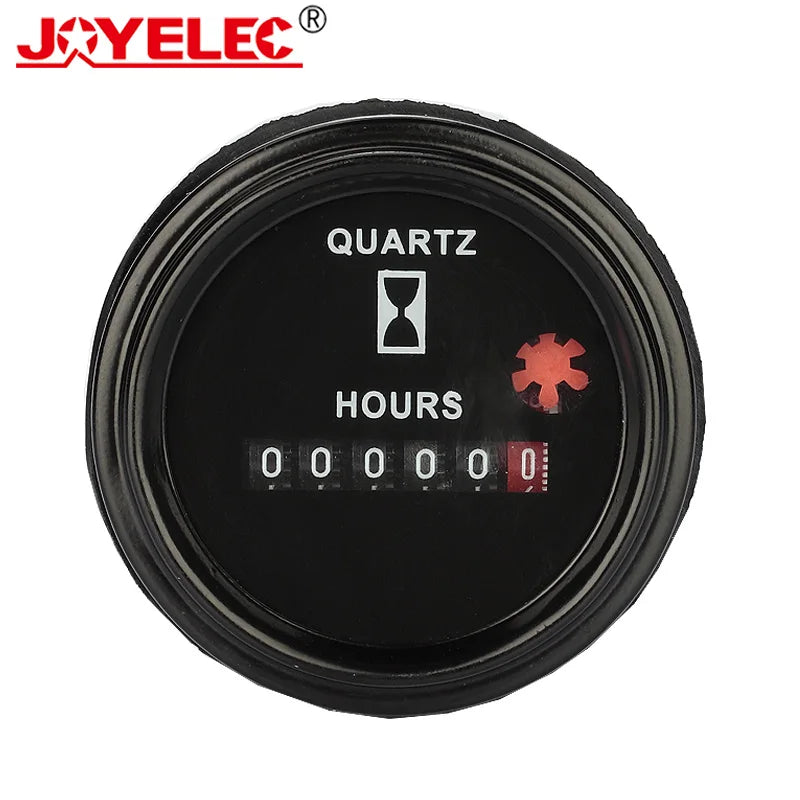Betriebsstundenzähler, Quarz-Timer, Betriebsstundenzähler LY-748 für Auto, Marine, Boot, Traktor, Motor, DC12–36 V AC/DC10–80 V