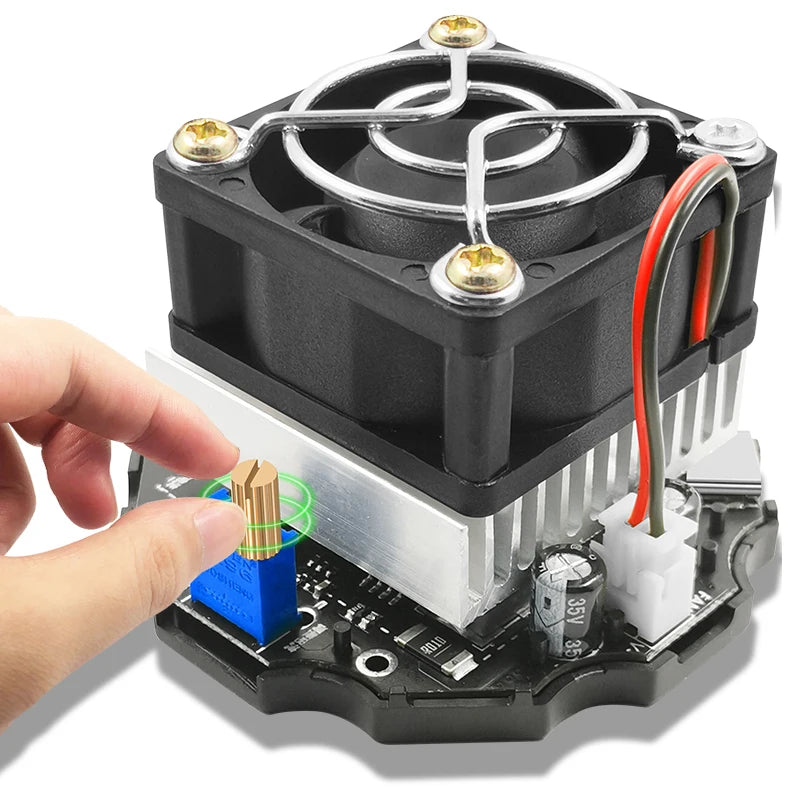 65W elektronischer Last-USB-Tester DC5-24V Typ-C Voltmeter-Tester mit PD3.1 Spannungsauslöser Ladegerät Power Bank Kapazitätsdetektor