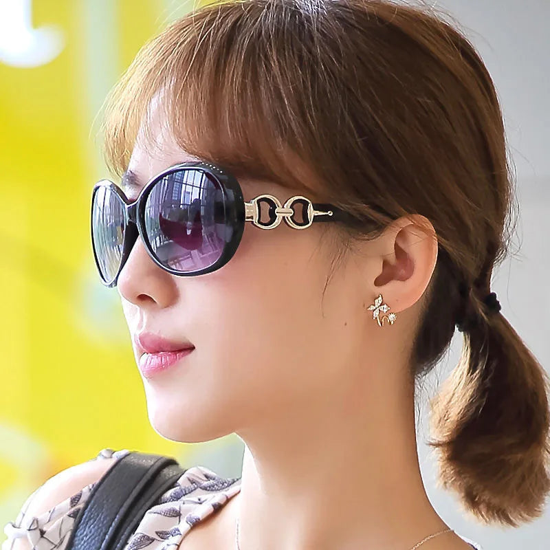 Klassische hochwertige quadratische Sonnenbrille weibliche Markendesigner Retro Luftfahrt weibliche Damen Sonnenbrille weibliche Oculos