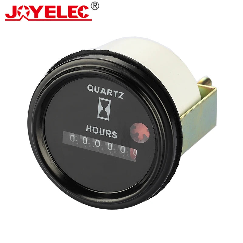 Betriebsstundenzähler, Quarz-Timer, Betriebsstundenzähler LY-748 für Auto, Marine, Boot, Traktor, Motor, DC12–36 V AC/DC10–80 V