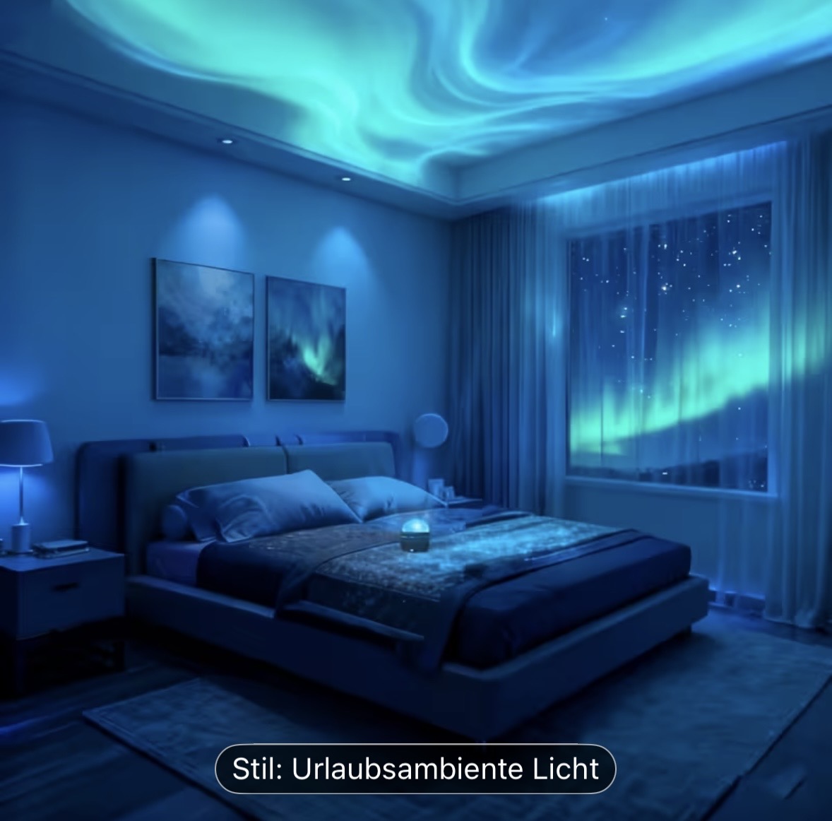 RGB Einstellbar Autors Effekt mit verschiedenen Farben