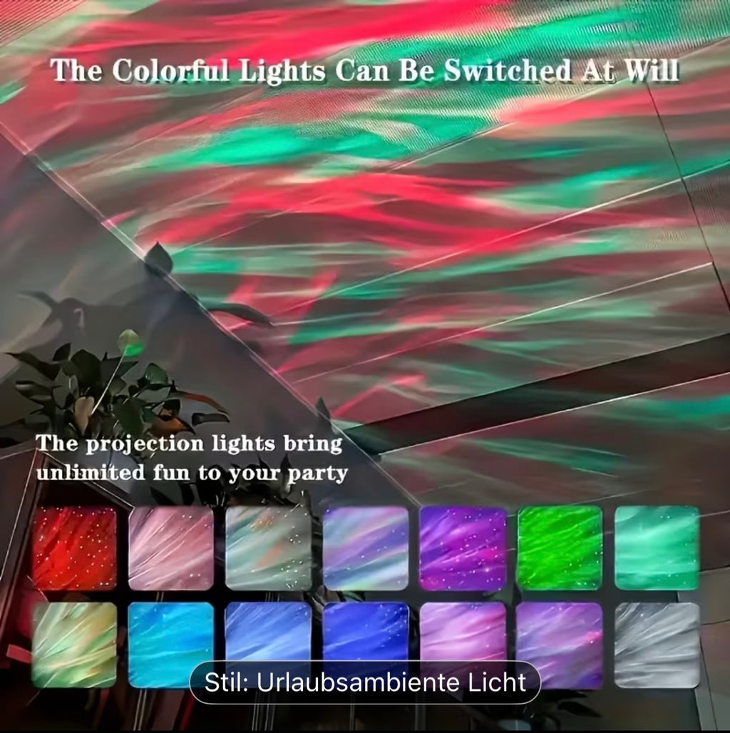 RGB Einstellbar Autors Effekt mit verschiedenen Farben