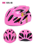 Atmungsaktiver Kinder-Fahrradhelm mit Cartoon-Design UV-Schutz Sicherheitsausrüstung für Outdoor-Sport
