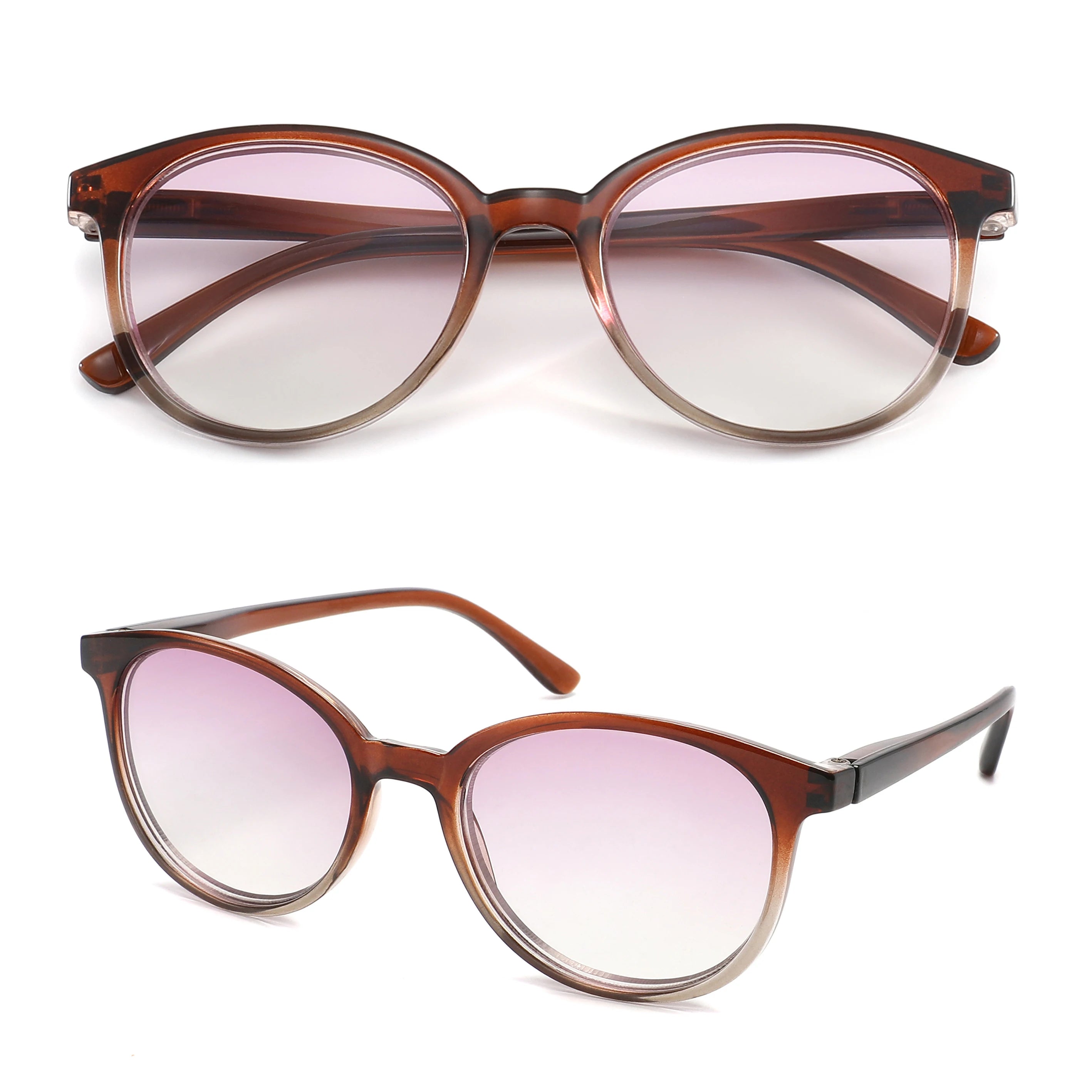 Lesesonnenbrille für Damen und Herren, quadratisch, klassischer Rahmen für den Außenbereich, Sonnenbrille, Lesebrille mit Dioptrien-Federscharnier