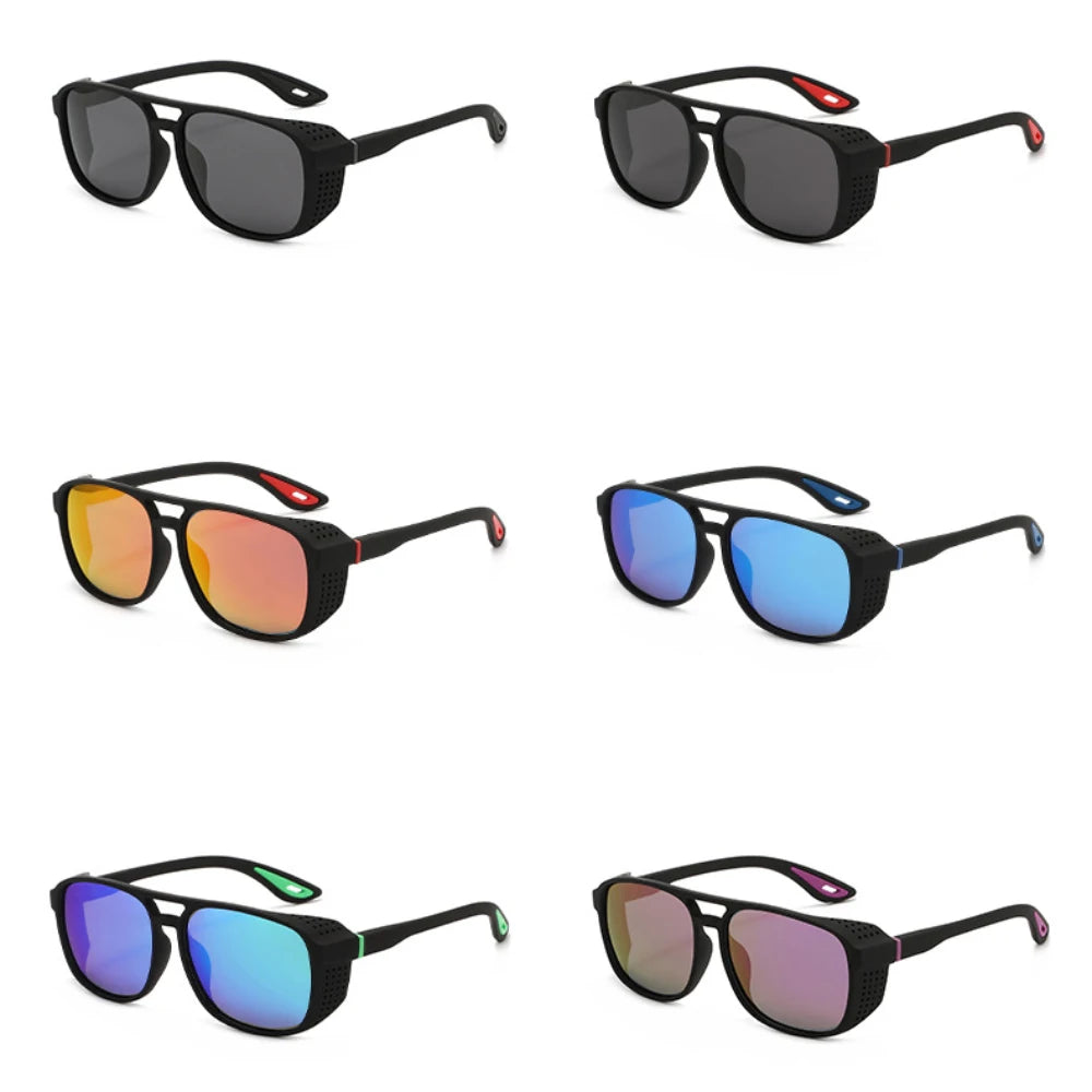 Outdoor-Sportbrillen, stilvolle Angel- und Fahrradbrillen für Herren, UV400-Sonnenbrillen, Retro-polarisierte Sport-Sonnenbrillen zum Einkaufen im Freien