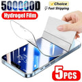 Volle Abdeckung Hydrogel Film Für iPhone 17 16 14 11 13 12 15 Pro Max Air Screen Protector Für iPhone 16E Mini SE XR XS 7 8 Nicht Glas