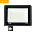 LED PIR Motion Sensor Flutlicht Outdoor Wand Licht Weißes Licht 100W 50W 30W 20W 10W IP66 Wasserdichte LED Strahler Für Garten
